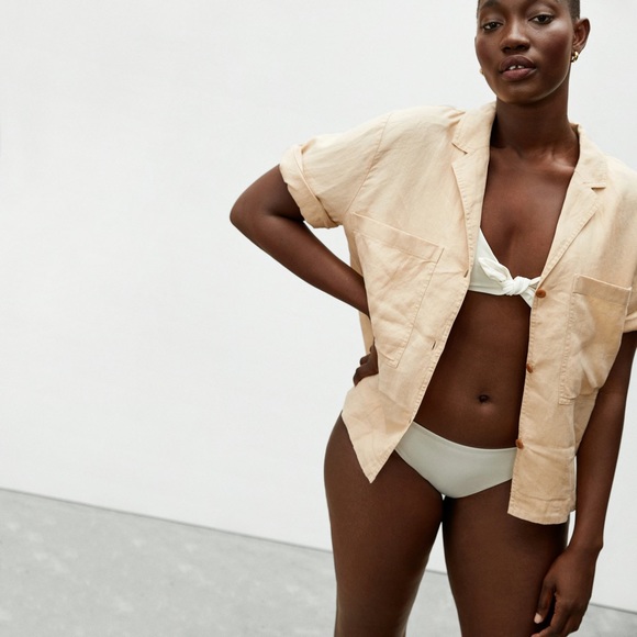 Everlane The Linen Workwear Shirt - Picture 2 of 11